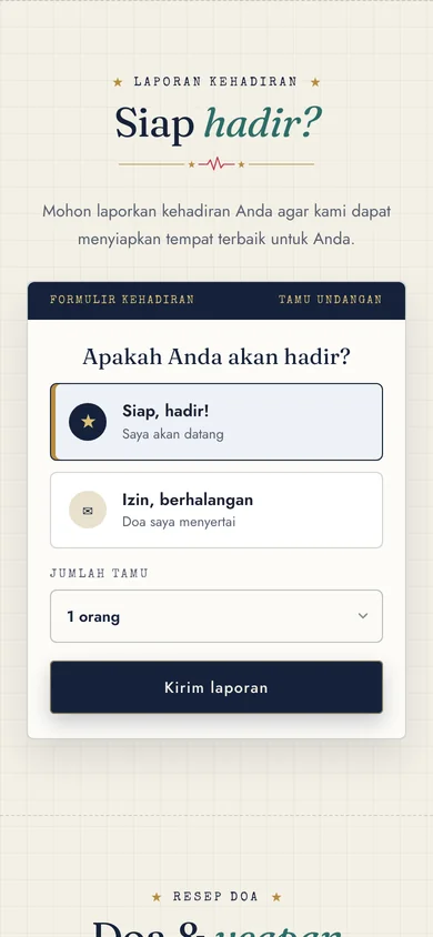 RSVP Bakti Asmara