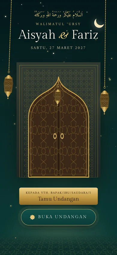 Cover Lentera Arabesque